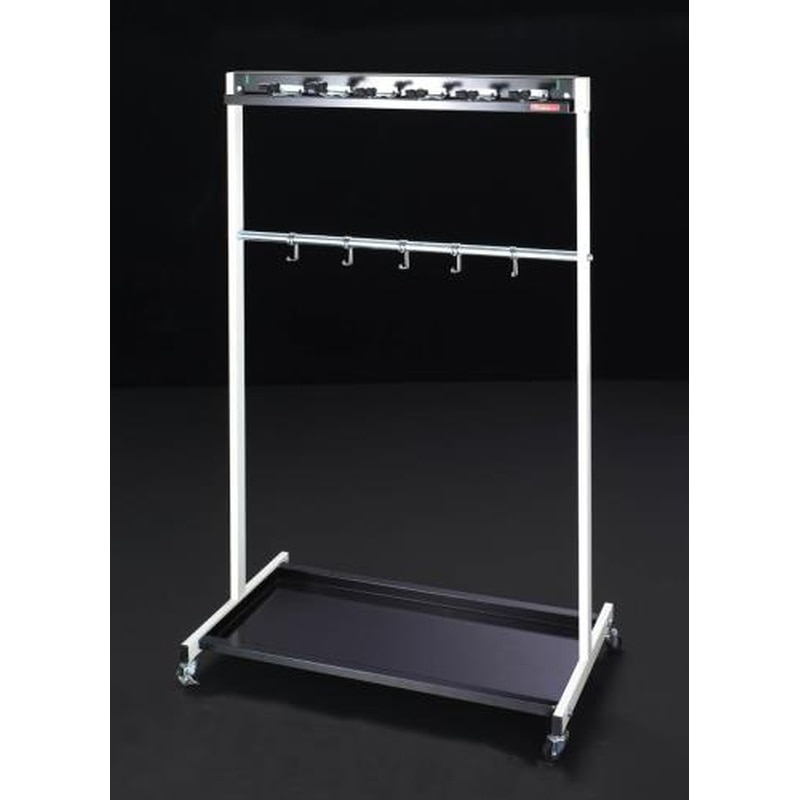 エスコ EA928AB-91 894x486x1392mmモップハンガー(12本掛) 1個(ご注文単位1個)【直送品】