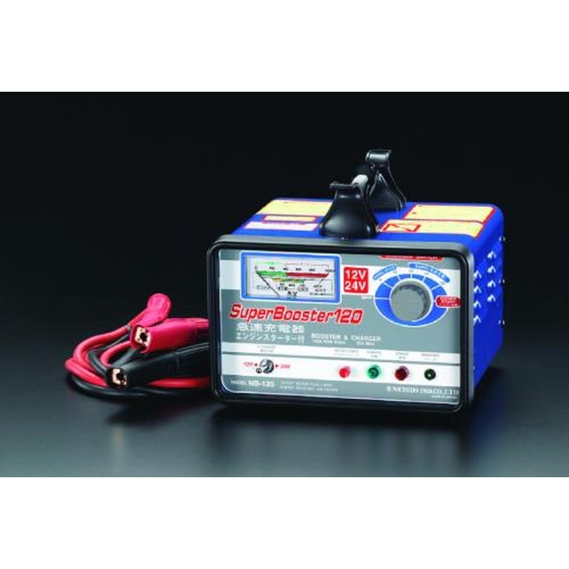 エスコ EA815YA-3 AC100V急速充電器 1個(ご注文単位1個)【直送品】