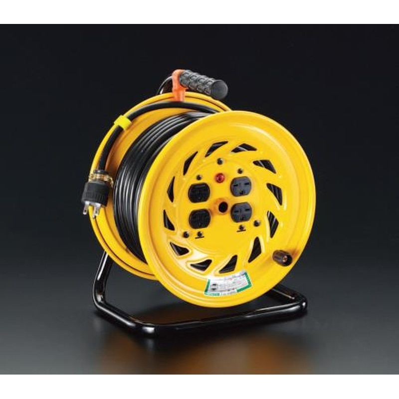 エスコ EA815DX-1 AC200V/15A/30mコードリール(単相) 1個（ご注文単位1個）【直送品】