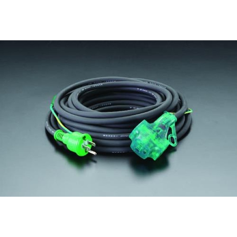 エスコ EA815GA-22 AC125V/15A/20m延長コード(アース付) 1個（ご注文単位1個）【直送品】