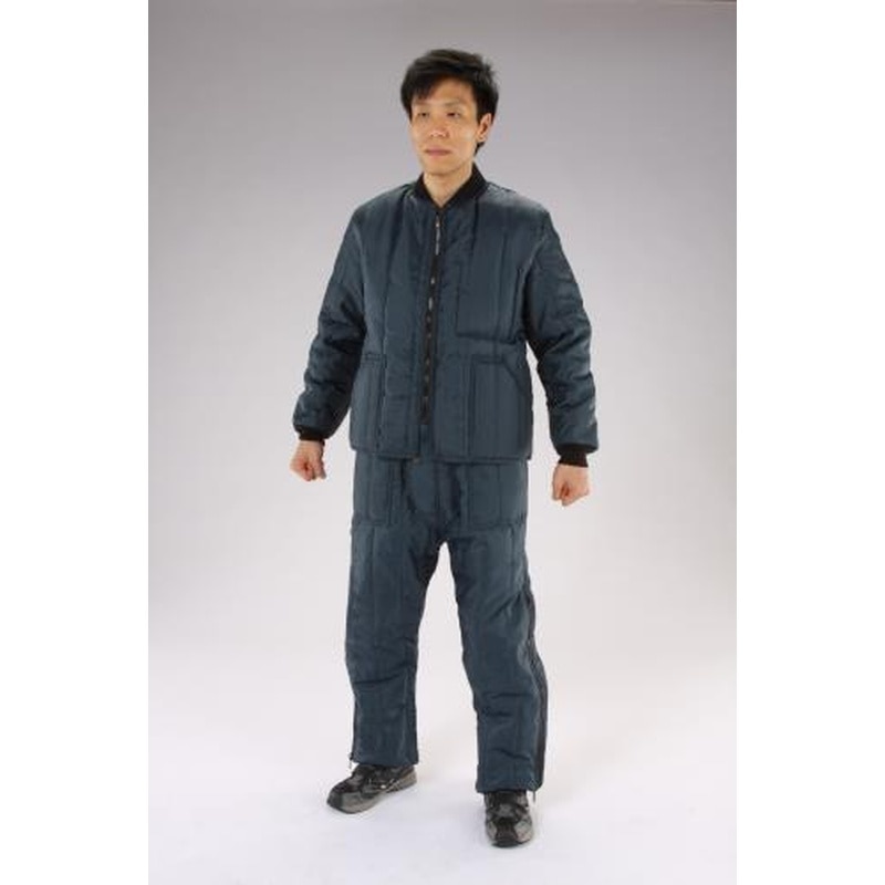 エスコ EA915GM-44[XL]防寒服上下セット(Navy) 1個（ご注文単位1個）【直送品】