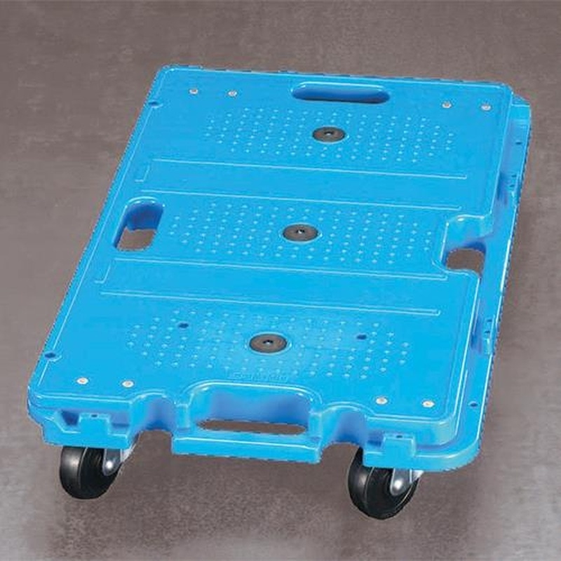 エスコ EA520AB-5 390x680mm/120kgドーリー(連結型/PP製) 1個（ご注文単位1個）【直送品】