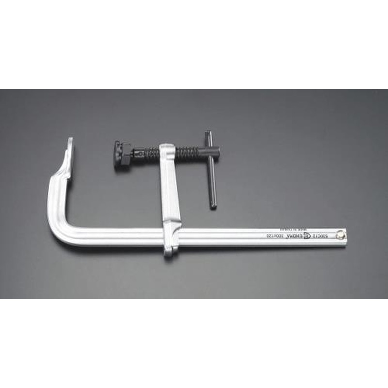 エスコ EA526TK-18 0-400mm/120mmL型クランプ 1個（ご注文単位1個）【直送品】
