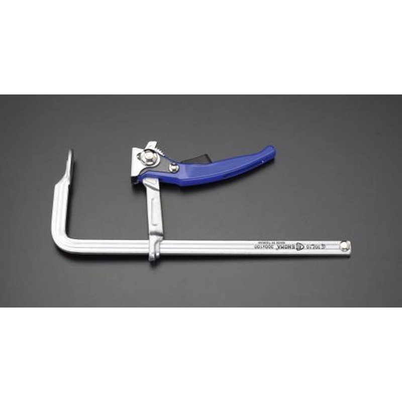 エスコ EA526TR-12 0-300mm/100mmL型クイッククランプ 1個（ご注文単位1個）【直送品】