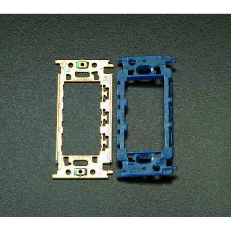 エスコ EA940CN-32 46x112mm絶縁取付枠(樹脂) 1個（ご注文単位1個）【直送品】