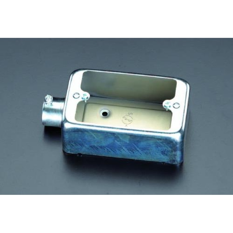 エスコ EA940CS-2 E25露出スイッチボックス(2個用) 1個（ご注文単位1個）【直送品】