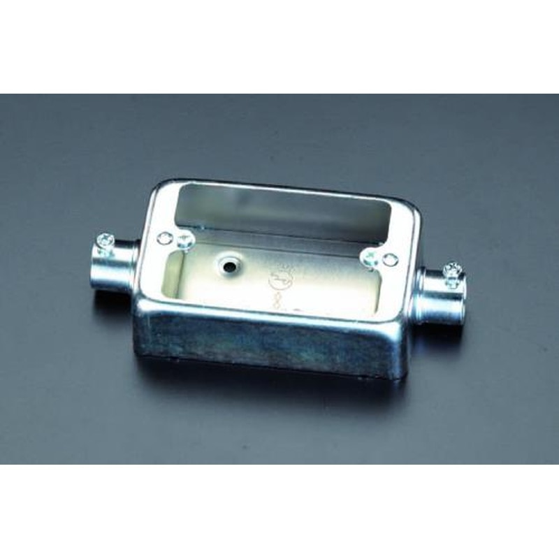 エスコ EA940CS-11 E19露出スイッチボックス(1個用) 1個（ご注文単位1個）【直送品】