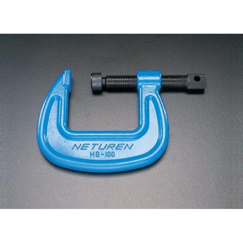 エスコ EA984DD-75 0-75mm/76mmスクリュークランプ 1個(ご注文単位1個)【直送品】