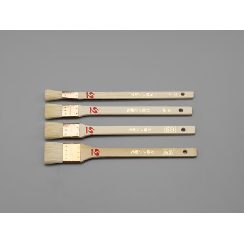 エスコ EA109HN-60 4本組目地用刷毛 1個(ご注文単位1個)【直送品】