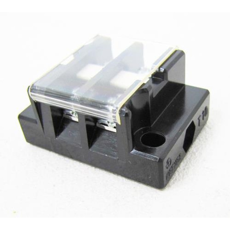 エスコ EA940DM-2 2極［250V/20A]組端子台 1個（ご注文単位1個）【直送品】