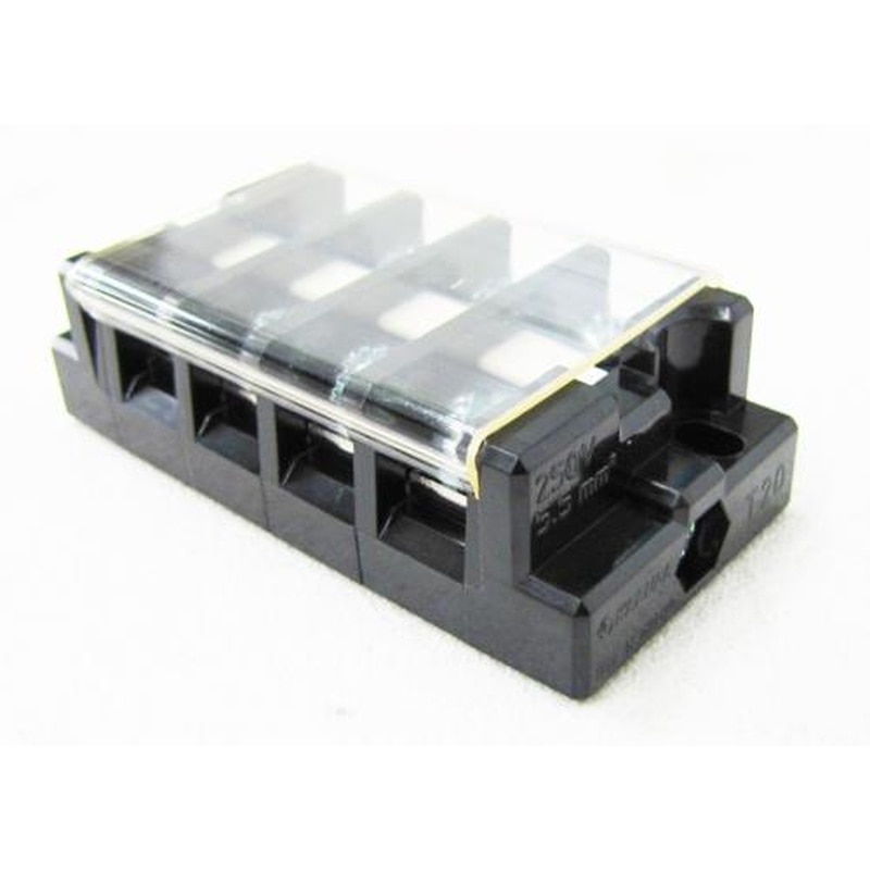 エスコ EA940DM-14 4極［250V/30A]組端子台 1個（ご注文単位1個）【直送品】