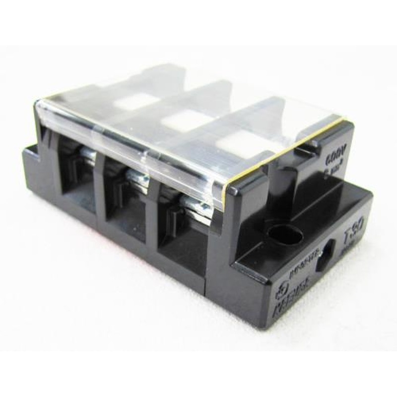 エスコ EA940DM-23 3極［600V/50A]組端子台 1個（ご注文単位1個）【直送品】