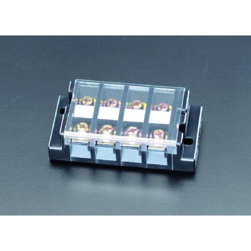 エスコ EA940DM-24 4極［600V/50A]組端子台 1個（ご注文単位1個）【直送品】