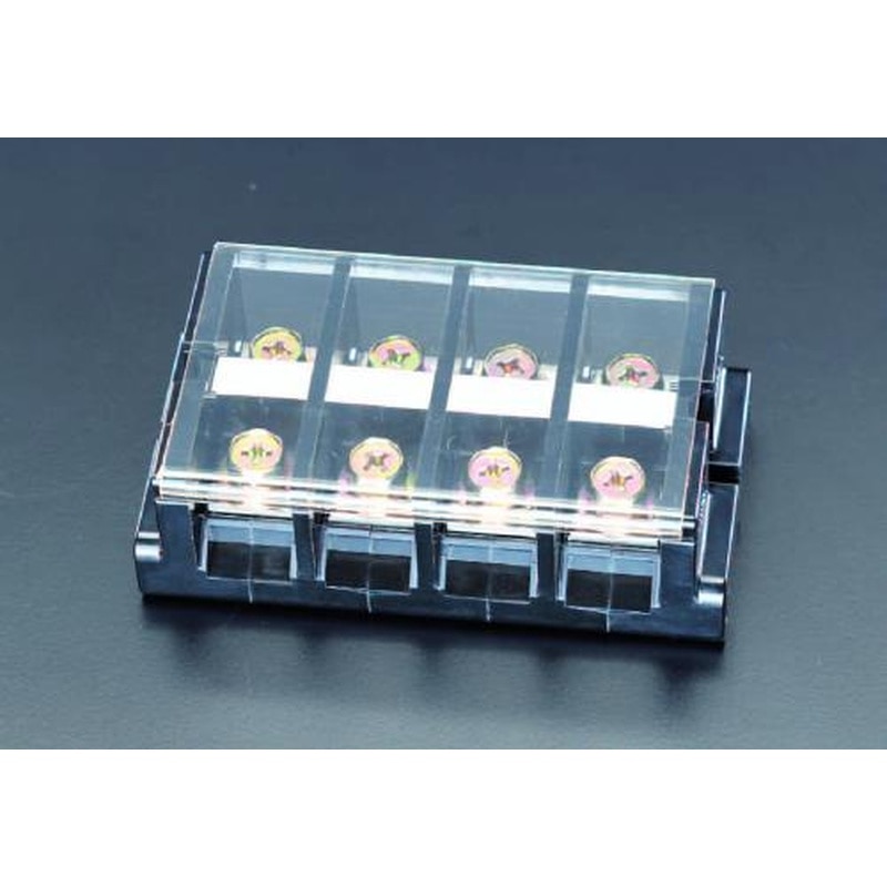 エスコ EA940DM-34 4極［600V/130A]組端子台 1個（ご注文単位1個）【直送品】