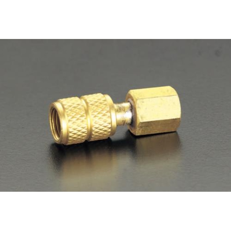 エスコ EA421A NPT1/8”xF1/4”ゲージアダプター 1個（ご注文単位1個）【直送品】