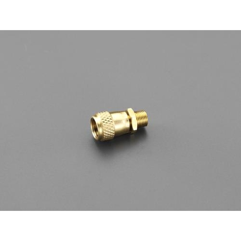 エスコ EA402GC-6 F1/4”xNPT1/8”アクセスバルブ 1個（ご注文単位1個）【直送品】