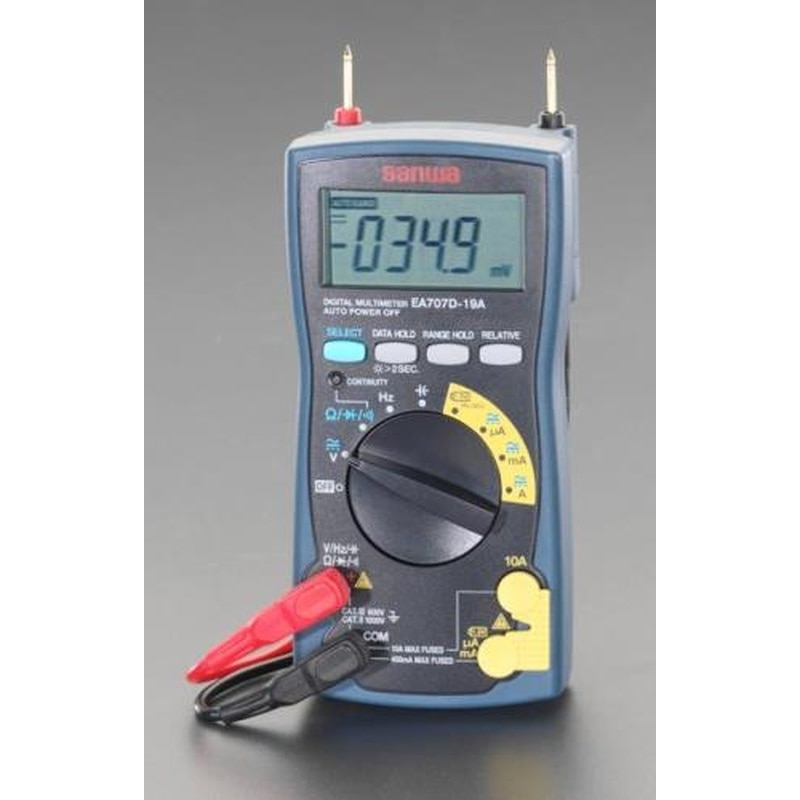 エスコ EA707D-19A デジタルマルチメーター 1個(ご注文単位1個)【直送品】