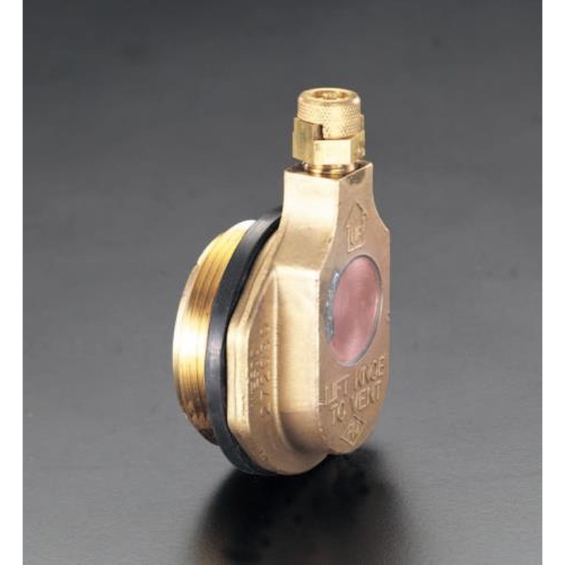 エスコ EA991JG-1 2”NPTドラム缶空気弁 1個（ご注文単位1個）【直送品】