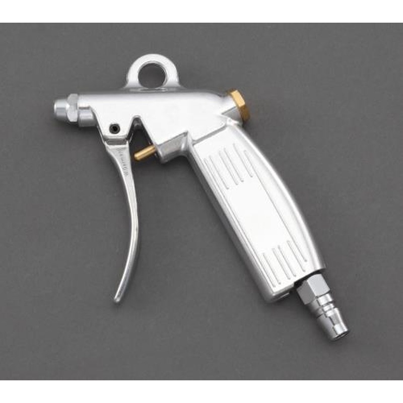 エスコ EA123AB-13 エアーブローガン(静音ノズル・プラグ付) 1個(ご注文単位1個)【直送品】