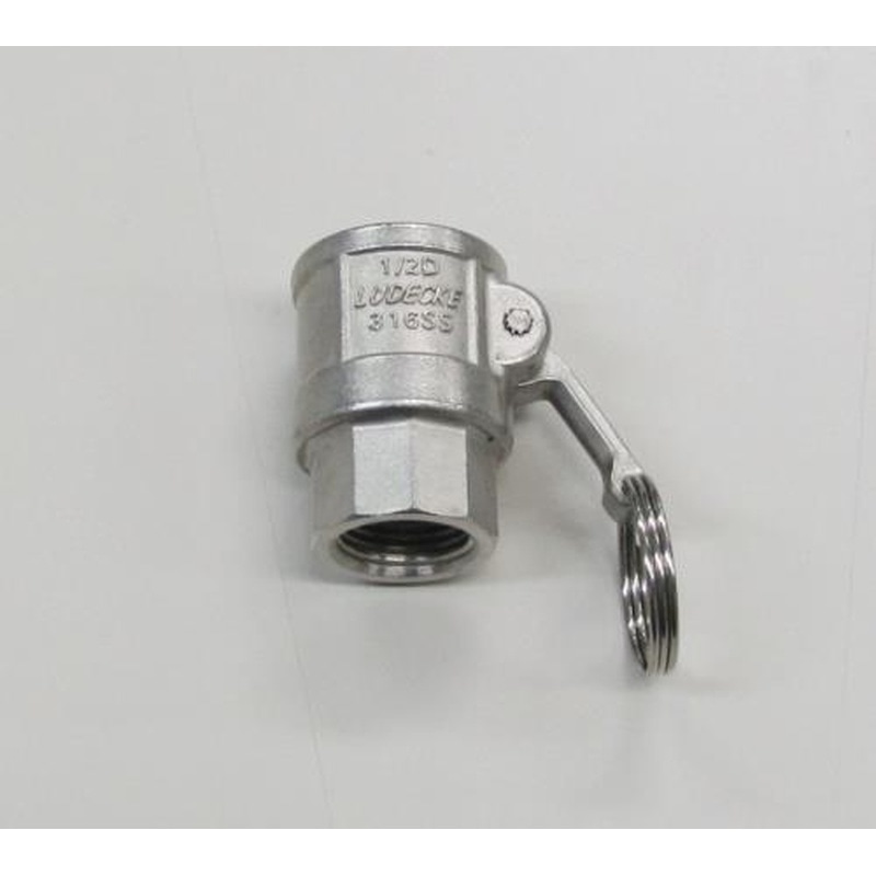 エスコ EA462DL-4 G1/2”雌ねじカップリング(ステンレス製) 1個（ご注文単位1個）【直送品】