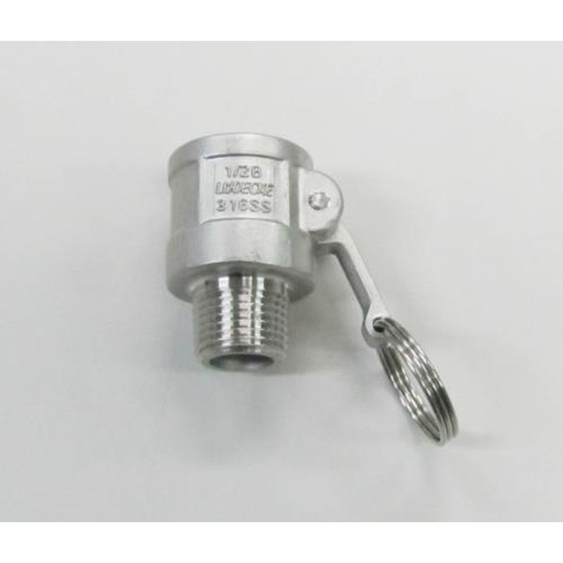 エスコ EA462DM-4 R1/2”雄ねじカップリング(ステンレス製) 1個(ご注文単位1個)【直送品】