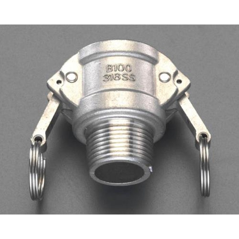 エスコ EA462DM-6 R3/4”雄ねじカップリング(ステンレス製) 1個(ご注文単位1個)【直送品】