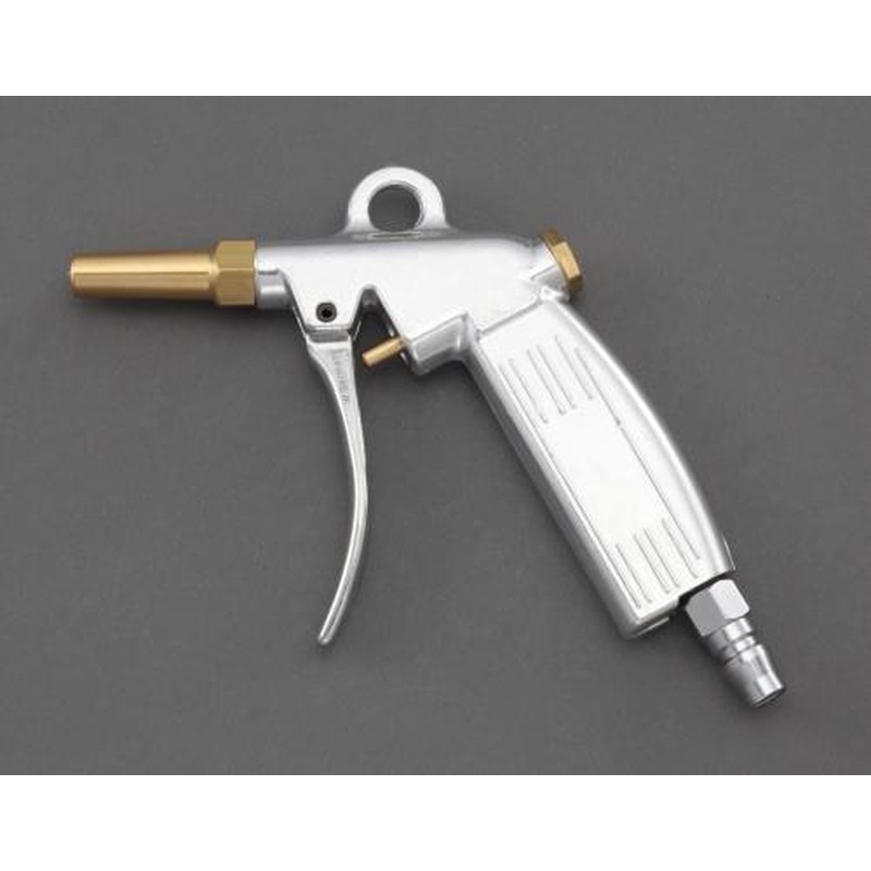 エスコ EA123AB-17 エアーブローガン(静音ノズル・プラグ付) 1個(ご注文単位1個)【直送品】