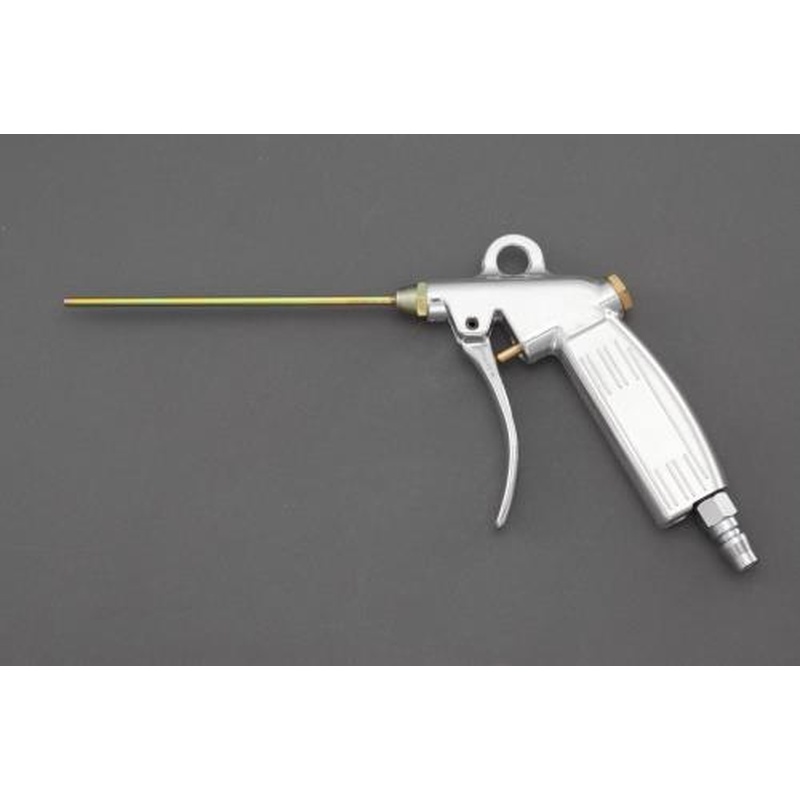 エスコ EA123AB-12A 2.0穴x150mmエアーブローガン(プラグ付) 1個(ご注文単位1個)【直送品】