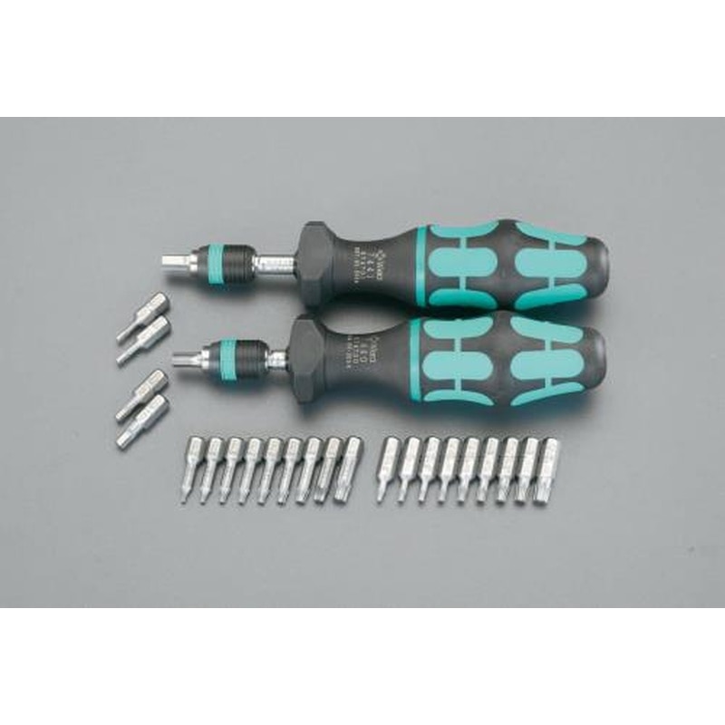 エスコ EA723VG-1 0.3-3.0N.mトルクドライバーセット 1個(ご注文単位1個)【直送品】