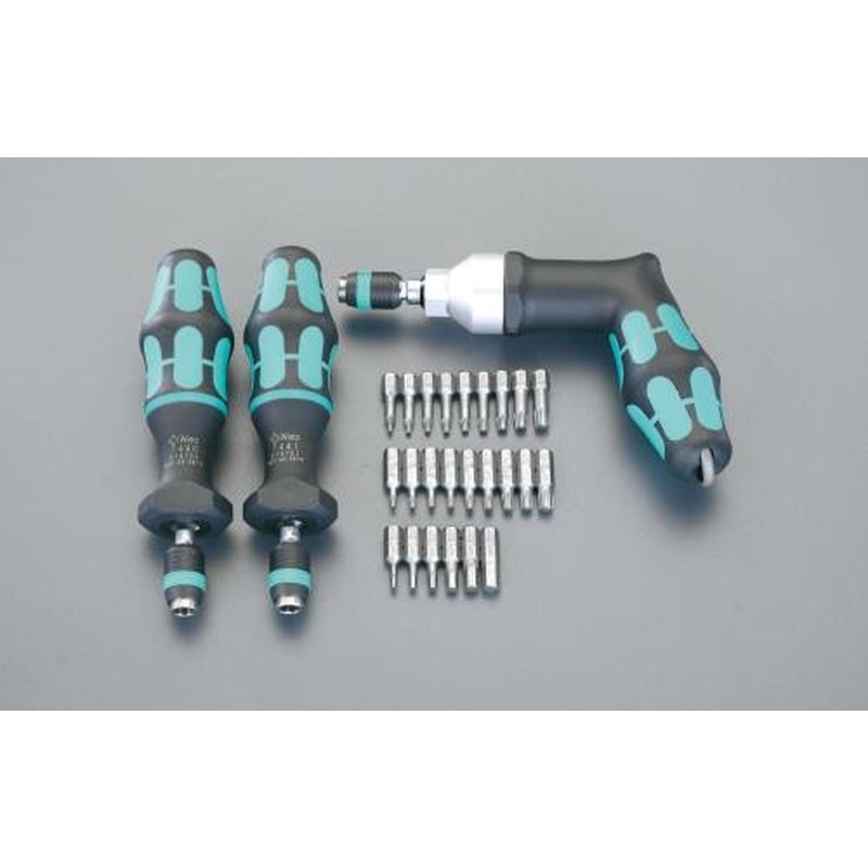 エスコ EA723VG-2 0.3-6.0N.mトルクドライバーセット 1個(ご注文単位1個)【直送品】