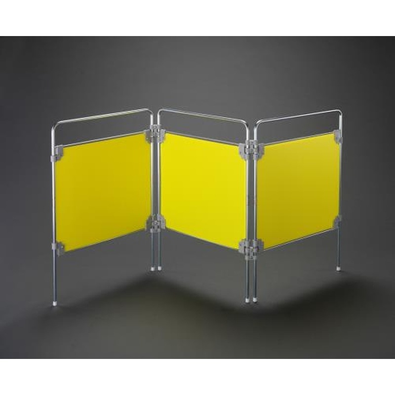 エスコ EA983DE-61 1600x200x750mm無地スタンド(3連) 1個(ご注文単位1個)【直送品】