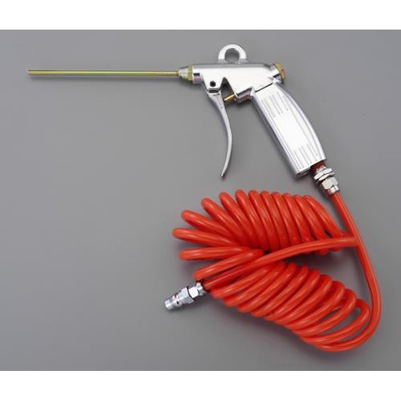 エスコ EA123AB-112 2.0mm穴x150mmエアーブローガン(ウレタンホース付 1個(ご注文単位1個)【直送品】