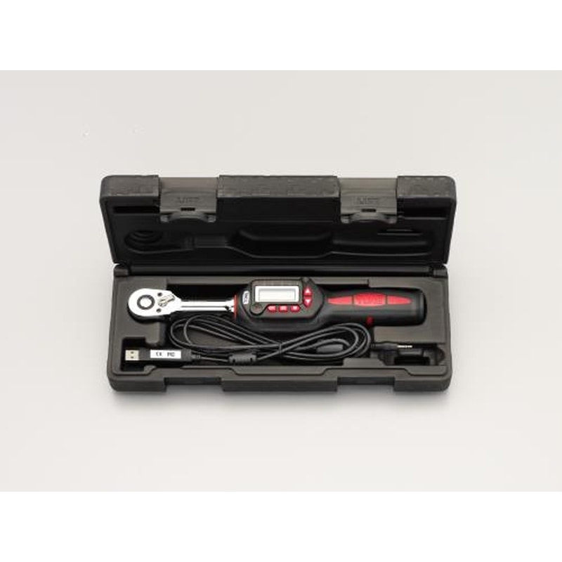 エスコ EA723MG-33 27-135N・m(3/8”DR)［デジタル]トルクレンチ 1個（ご注文単位1個）【直送品】