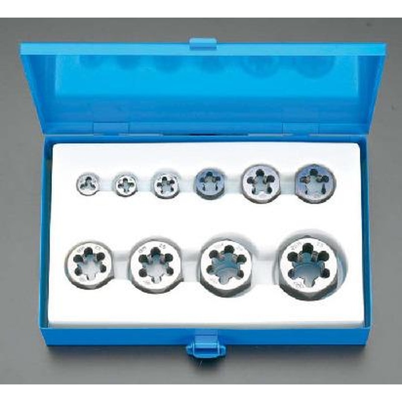 エスコ EA829MB-100 M5-M22六角ダイスセット(細目/SKS2) 1個（ご注文単位1個）【直送品】