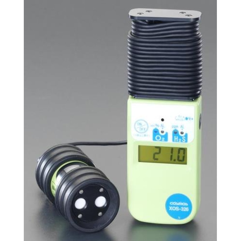 エスコ EA733C-10 酸素・硫化水素濃度計 1個（ご注文単位1個）【直送品】