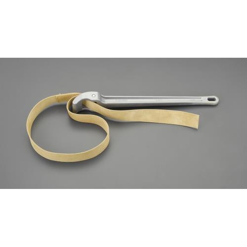 エスコ EA546YB-6 125mmストラップレンチ(スチール管用) 1個（ご注文単位1個）【直送品】