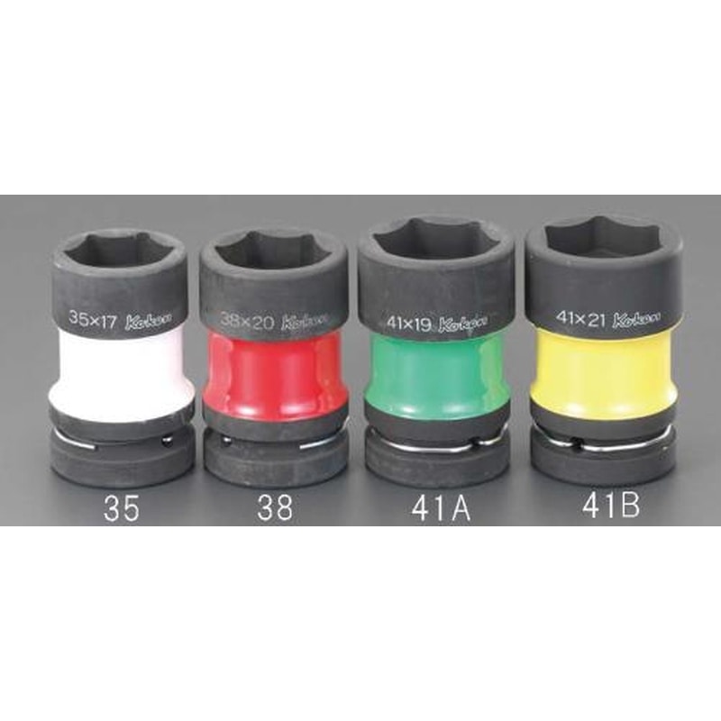 エスコ EA164FK-41B 1”DR/41x21mmリヤ-ホイールナットソケット 1個（ご注文単位1個）【直送品】