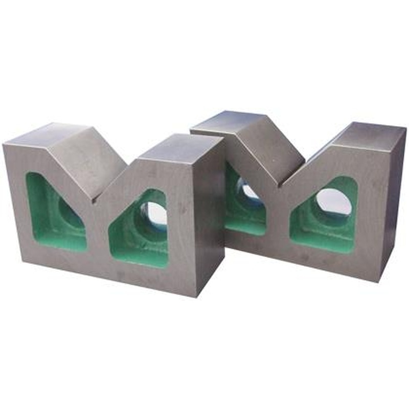 エスコ EA719DE-4 125x80x50mmVブロック(B型・機械仕上) 1個(ご注文単位1個)【直送品】