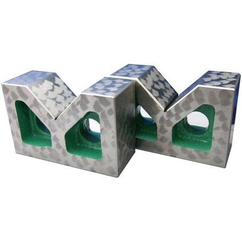 エスコ EA719DE-17 200x140x100mmVブロック(B型・A級仕上) 1個(ご注文単位1個)【直送品】