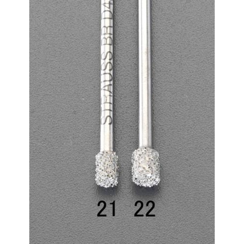 エスコ EA819DG-22 6.0x6.0x55mmダイヤモンドバー(3mm軸) 1個（ご注文単位1個）【直送品】