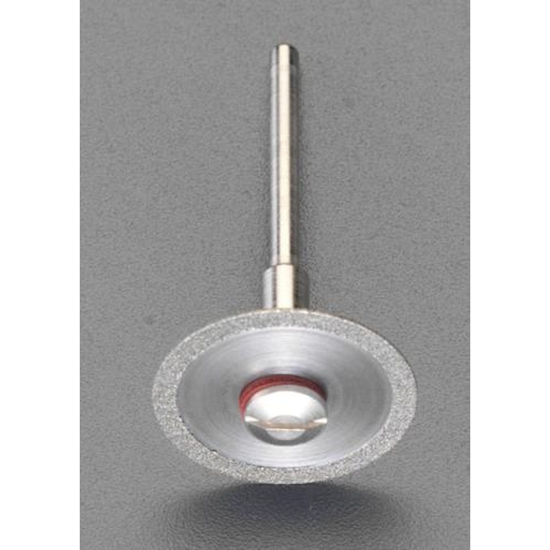 エスコ EA819DE-11 20x0.4mmダイヤモンドカッター(3mm軸) 1個（ご注文単位1個）【直送品】