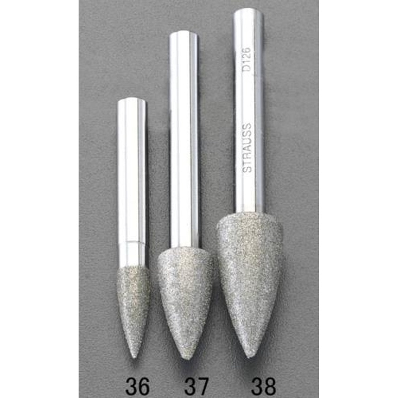 エスコ EA819DL-36 6x16x50mmダイヤモンドバー(6mm軸) 1個（ご注文単位1個）【直送品】