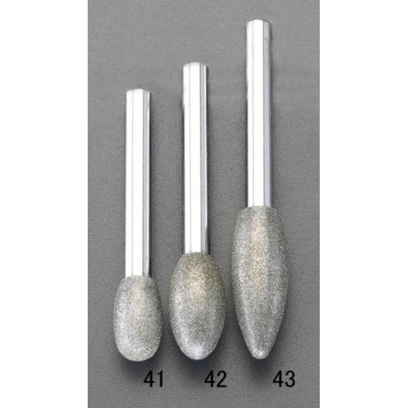 エスコ EA819DL-41 10x16x60mmダイヤモンドバー(6mm軸) 1個（ご注文単位1個）【直送品】