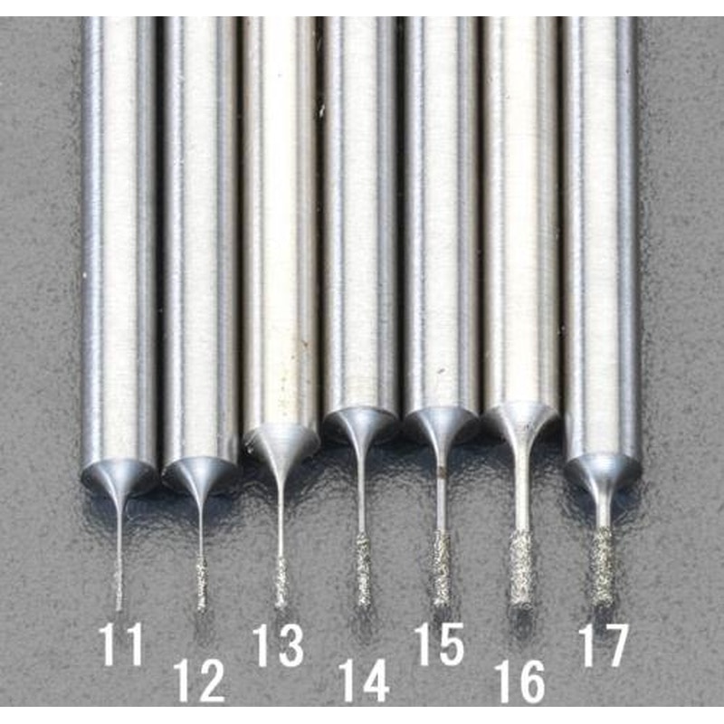 エスコ EA819DJ-11 0.3x2.0x50mmCBNバー(3mm軸) 1個（ご注文単位1個）【直送品】