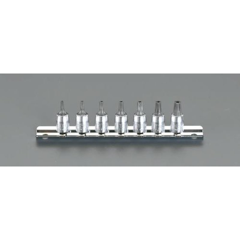 エスコ EA618AX 1/4”DR/7個組［BoreTorx]ビットソケット 1個（ご注文単位1個）【直送品】