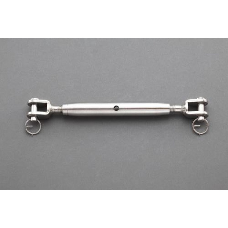 エスコ EA638SG-106 6.0mmターンバックル(ステンレス製/トグル＆トグル) 1個（ご注文単位1個）【直送品】