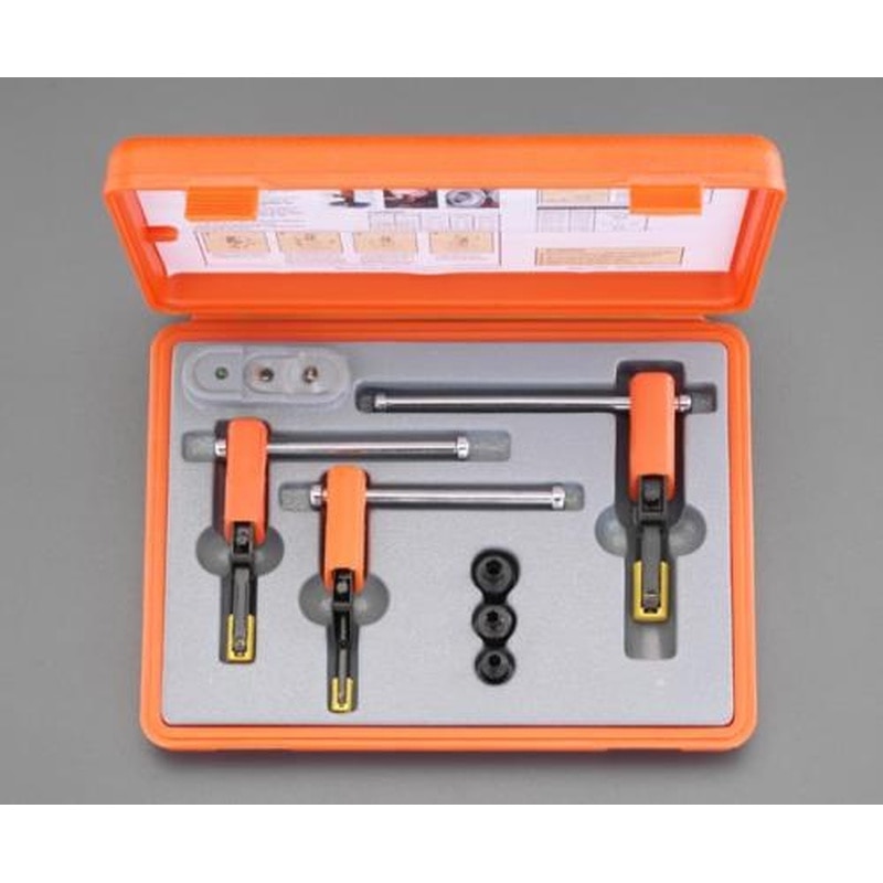 エスコ EA603AC-20 8-20mmねじ山修正ツールセット(内ねじ) 1個（ご注文単位1個）【直送品】