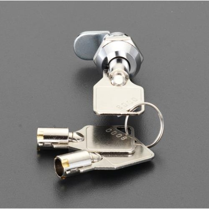 エスコ EA983TH-10 φ15x5.5mmサイドバーロック(同一キー/スチール製) 1個(ご注文単位1個)【直送品】