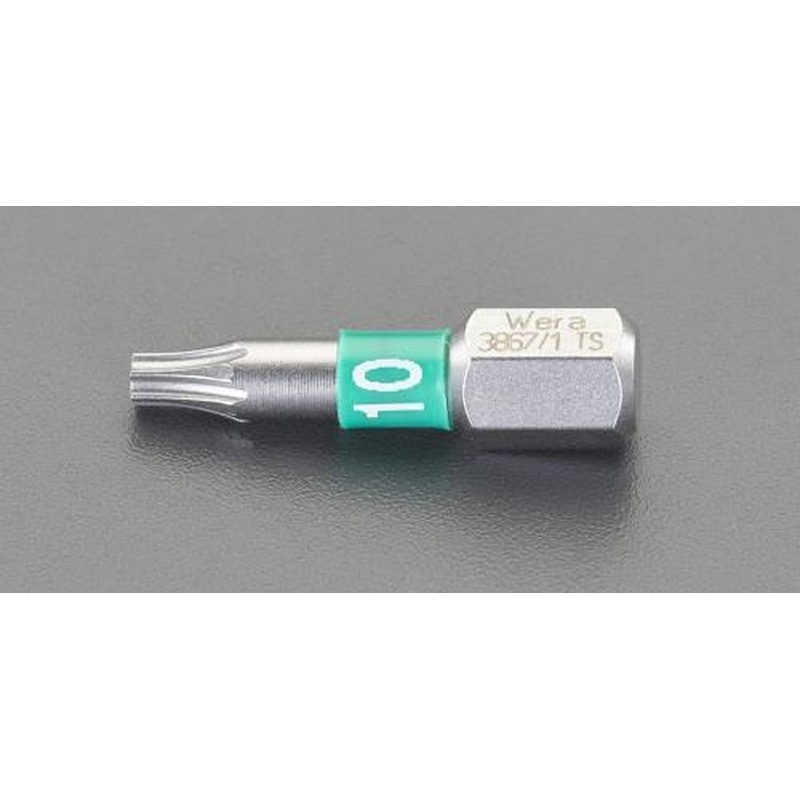 エスコ EA611BJ-22 T9x25mm［Torx]ドライバービット(ステンレス製) 1個（ご注文単位1個）【直送品】