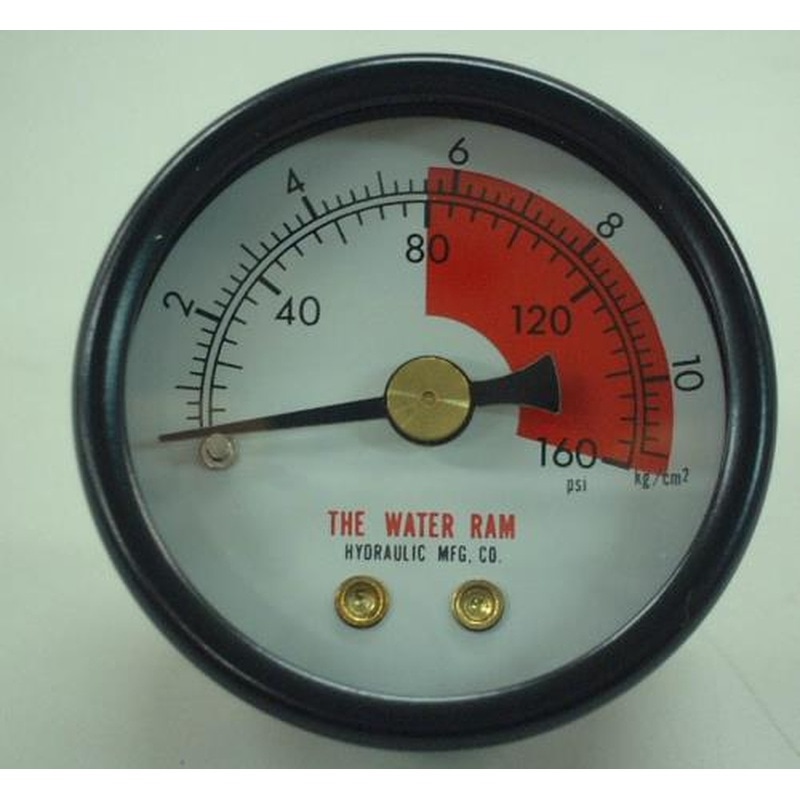 エスコ EA340AG-2[EA340AG用]プレッシャーゲージ 1個（ご注文単位1個）【直送品】